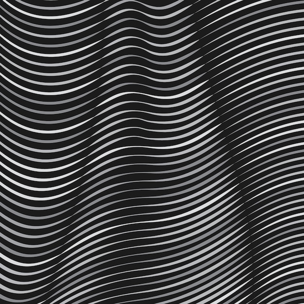 Free Vector warped lines background