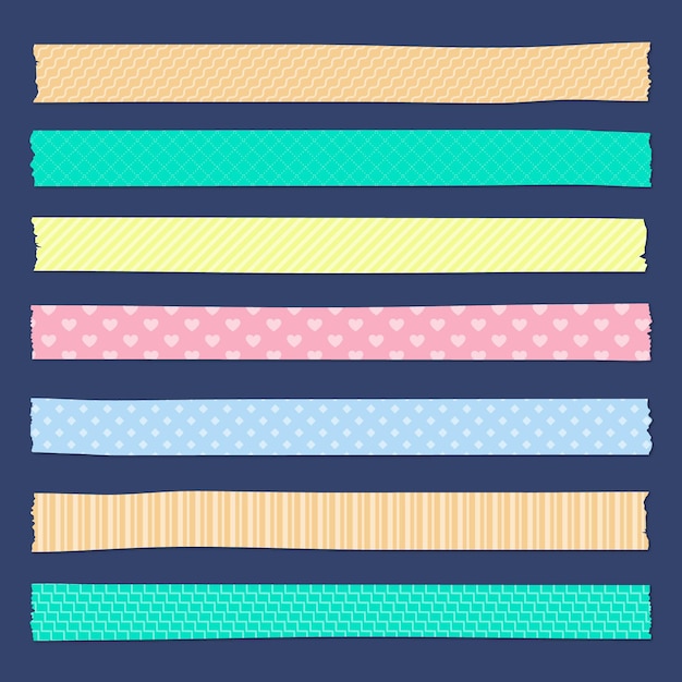 Washi tape collection theme