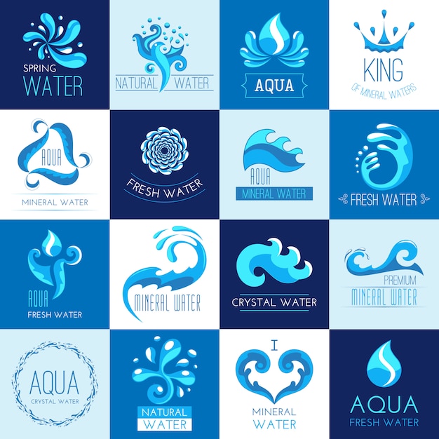 Water Emblems Set