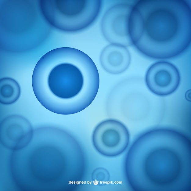 Water molecules background