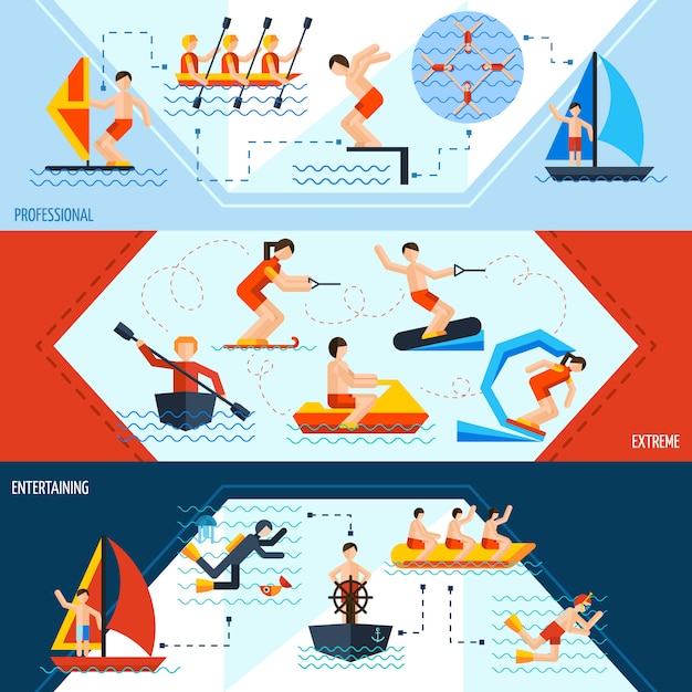 Water Sports Banners