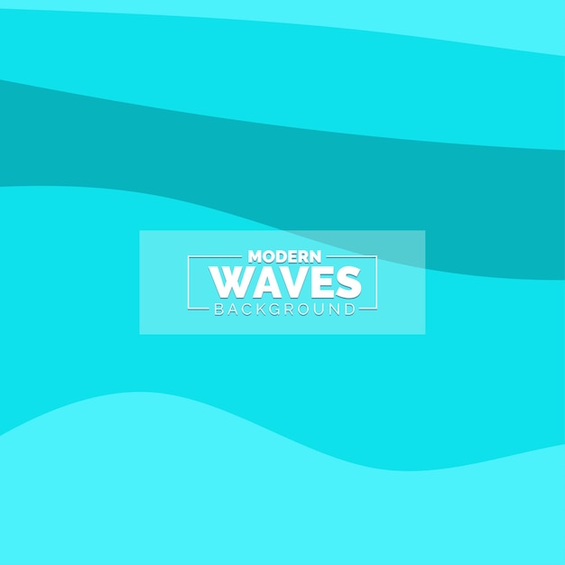 Free Vector water wave vector abstract background flat design style vector illustration