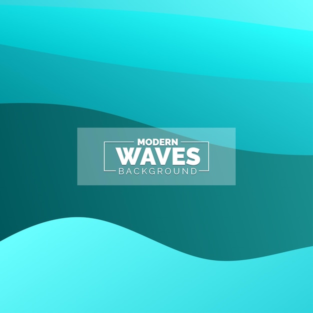 Free Vector water wave vector abstract background flat design style vector illustration