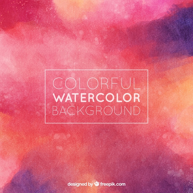 Watercolor abstract background