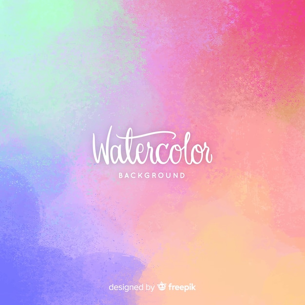 Watercolor abstract background