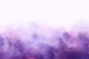 Free vector watercolor abstract purple background