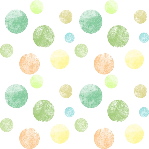 Free Vector watercolor abstract seamless pattern with dots