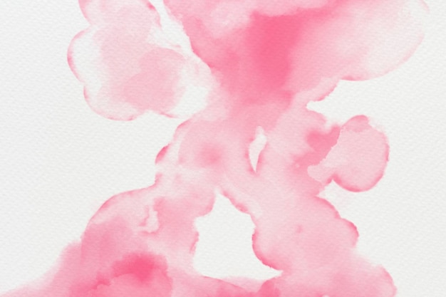 Free vector watercolor background vector in pink abstract style