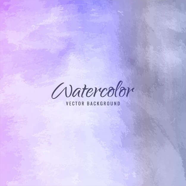 Free Vector watercolor background with pink and purple colors