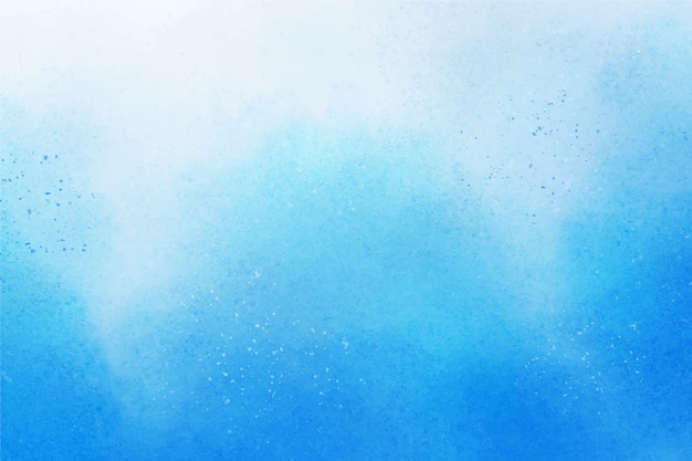 Free Vector watercolor blue background