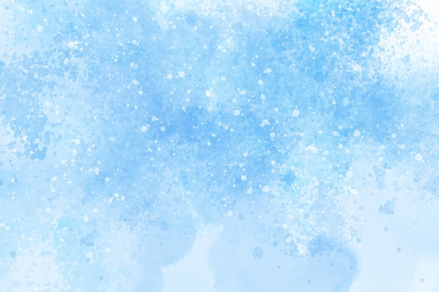 Watercolor blue background