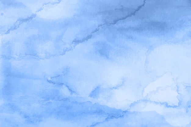 Watercolor blue background