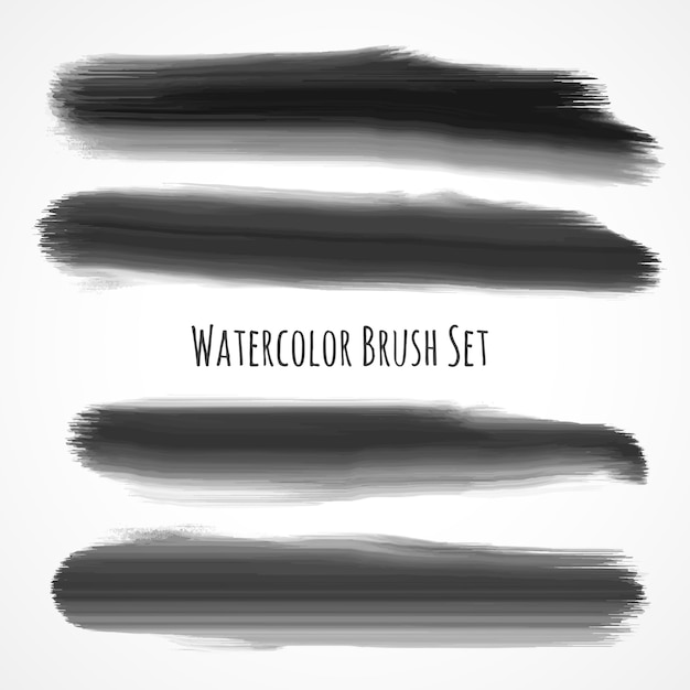 Watercolor brushes