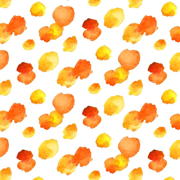 Watercolor dotty pattern