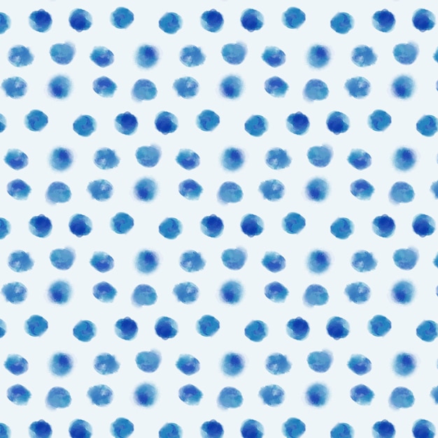 Watercolor dotty pattern