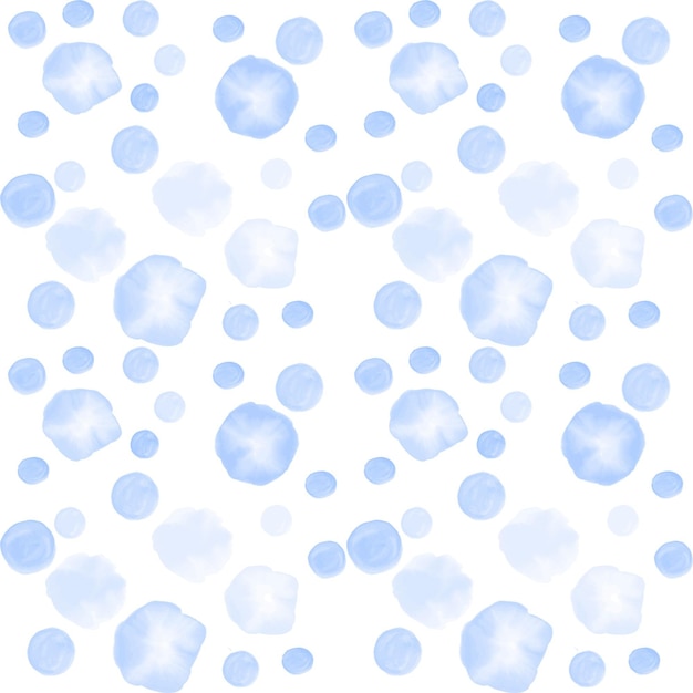 Watercolor dotty pattern