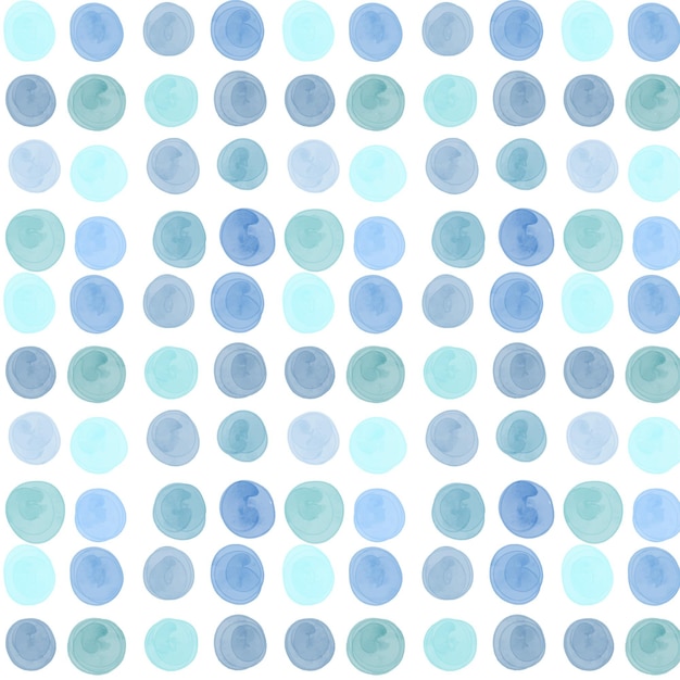 Watercolor dotty pattern