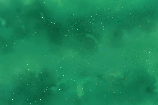 Watercolor emerald  background