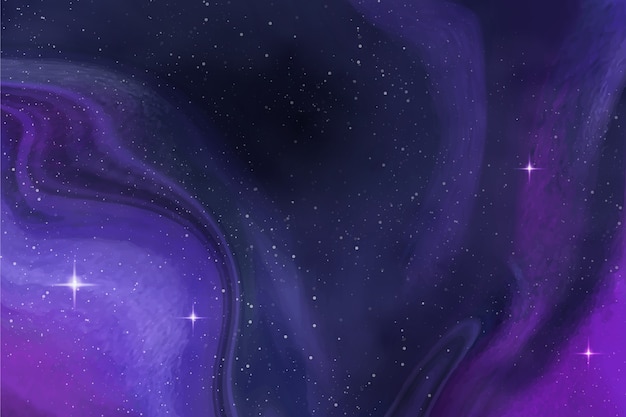 Watercolor galaxy background