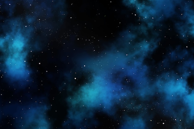 Watercolor galaxy background