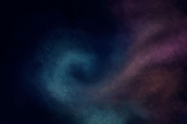 Watercolor galaxy background