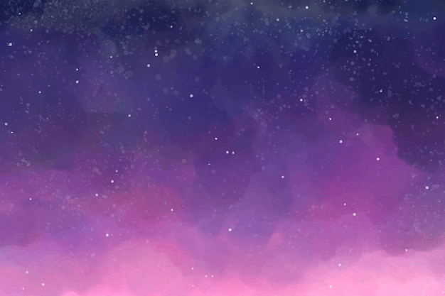 Watercolor gradient galaxy background