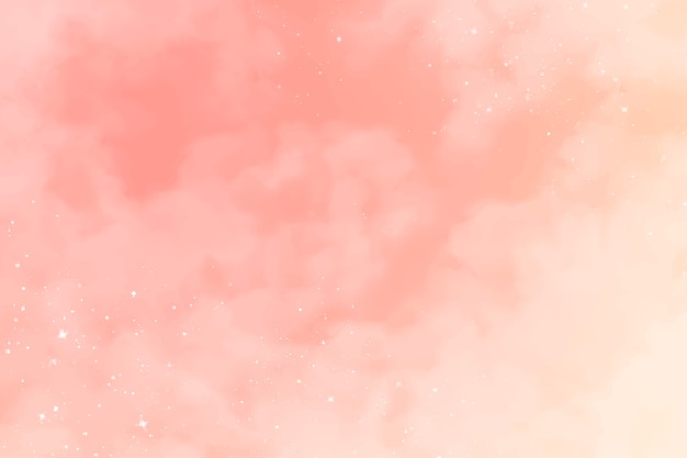 Watercolor light peach background