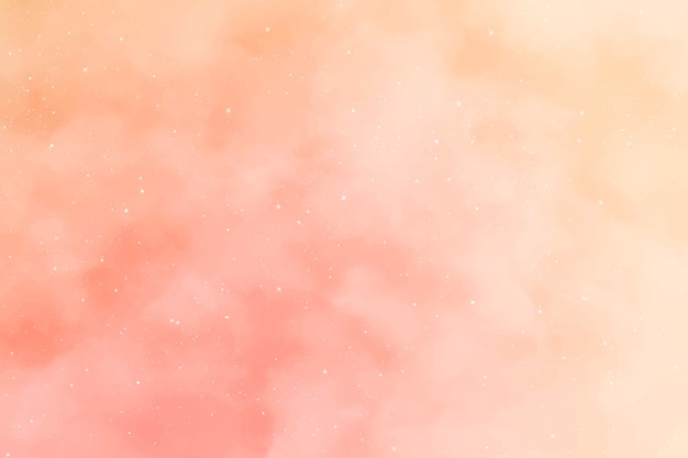 Watercolor light peach background