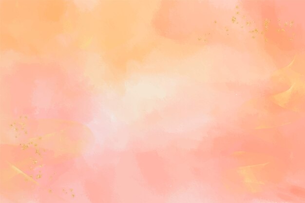 Watercolor light peach background