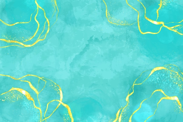 Free Vector watercolor mint background