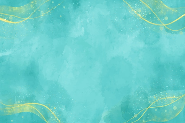 Free Vector watercolor mint background