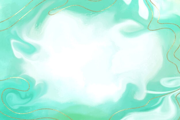 Watercolor mint background