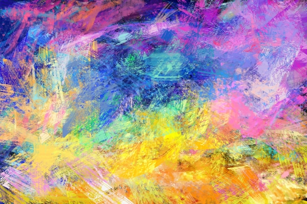 Free Vector watercolor oil painting background