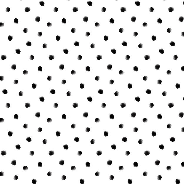 Free Vector watercolor painted dotty pattern