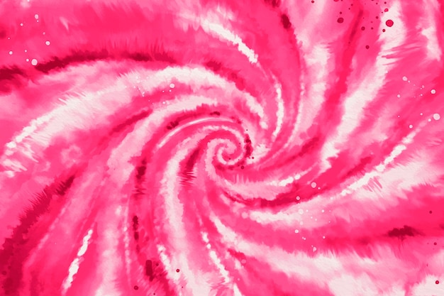 Free Vector watercolor pink tie dye background