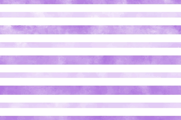 Watercolor purple striped background