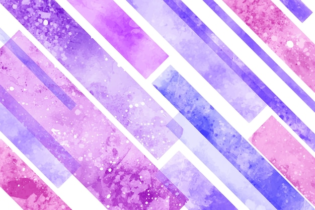 Free vector watercolor purple striped background