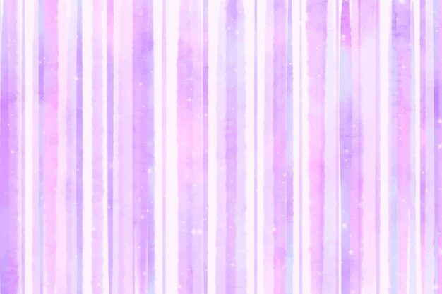 Watercolor purple striped background