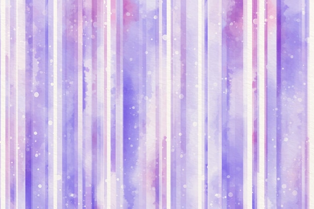 Watercolor purple striped background