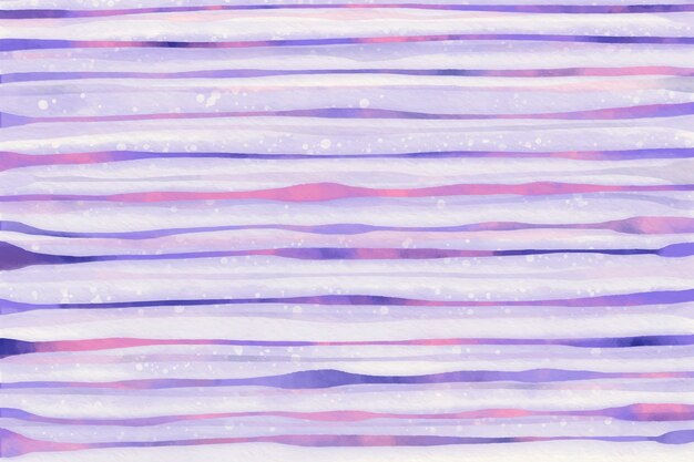 Watercolor purple striped background