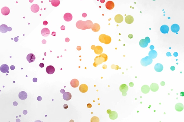 Watercolor rainbow background