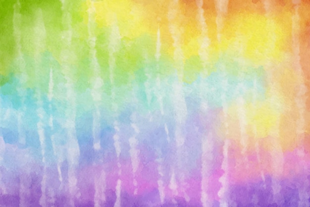 Watercolor rainbow effect background