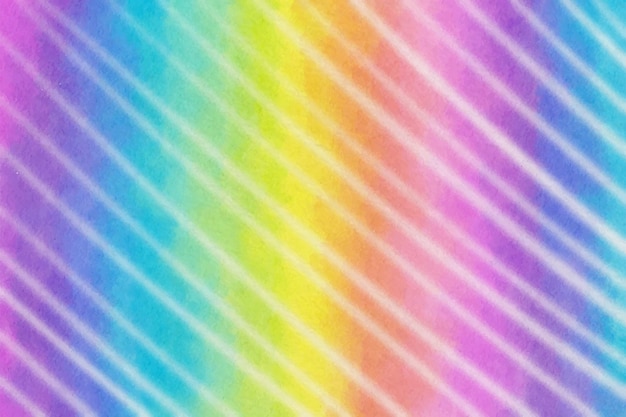 Free vector watercolor rainbow effect background