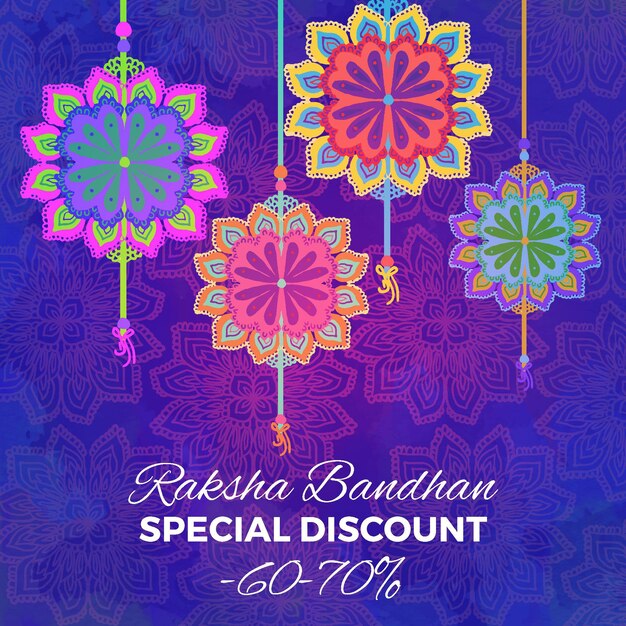 Watercolor raksha bandhan sales