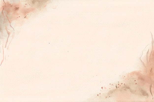 Watercolor soft earth tones background