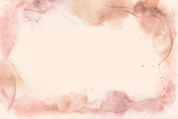 Free Vector watercolor soft earth tones background