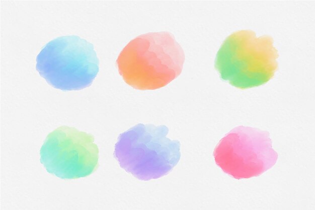 Watercolor stains Background