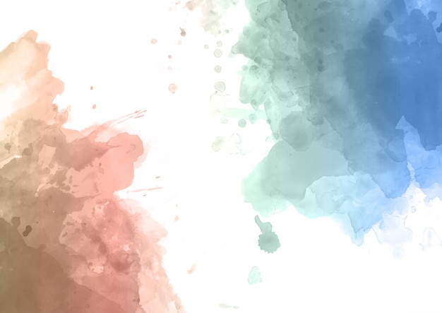 Watercolour abstract background 