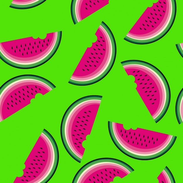 Free Vector watermelon background