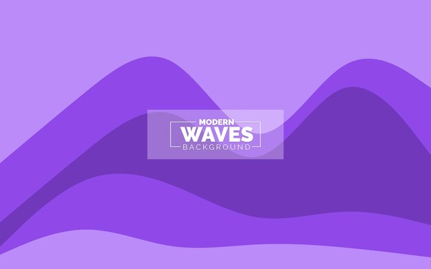 Wave vector abstract background flat design stock illustration Vector illustration